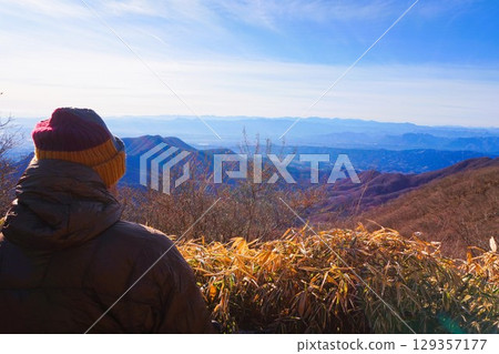 Kamongatake, Mount Haruna, the Three Jomo Mountains, mountain climbing 129357177