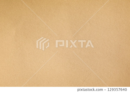Smooth yellow craft paper texture 129357640