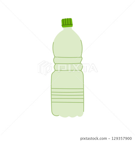 bpafree plastic water bottle cartoon vector illustration 129357900