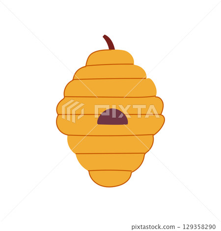 drone hive cartoon vector illustration 129358290