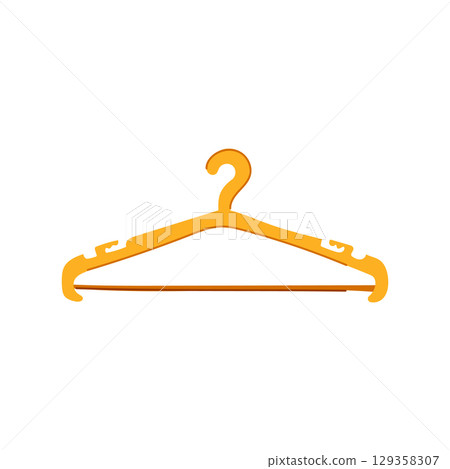 storage hanger plastic cartoon vector illustration 129358307
