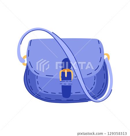 accessory handbag woman leather cartoon vector illustration accessory handbag woman leather cartoon vector illustration 129358313