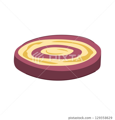 shortbread biscuit cookie cartoon vector illustration shortbread biscuit cookie cartoon vector illustration 129358629