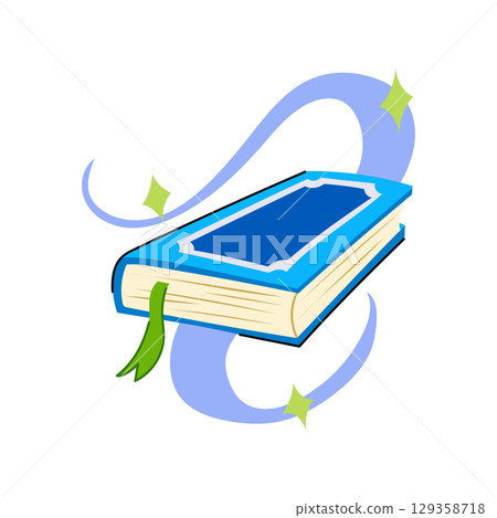 esoteric alchemy book cartoon vector illustration 129358718