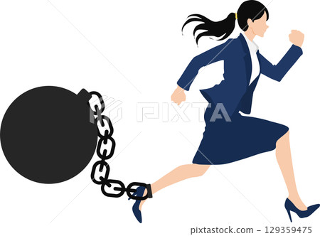 Graphic material illustration of shackles Graphic material illustration of shackles 129359475