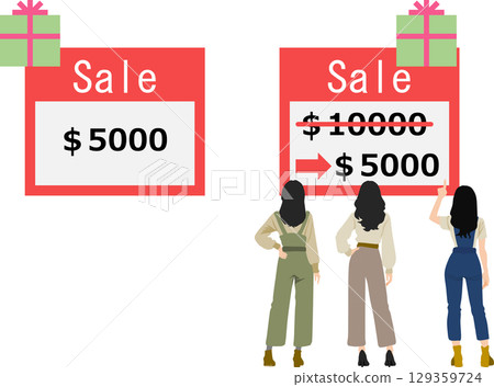 Illustration of the anchoring effect (behavioral economics) Illustration of the anchoring effect (behavioral economics) 129359724