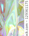 Colorful iridescent abstract pattern with a vibrant and luminous appearance 129361175
