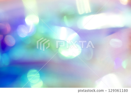 Colorful abstract background with bright lights and vibrant bokeh effects 129361180