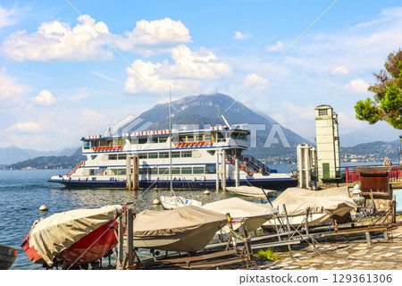 Ferry in Varenna 129361306