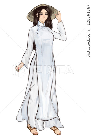 奧黛女人 129361367