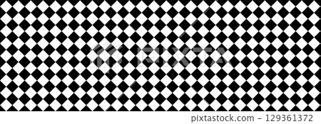 Diagonal chess tile illustration on black white tile. Diagonal chess tile. 129361372