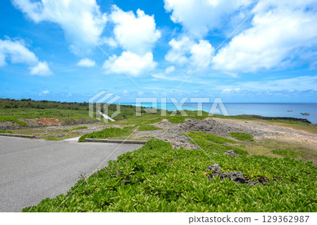 藍天大海 宮古島 129362987