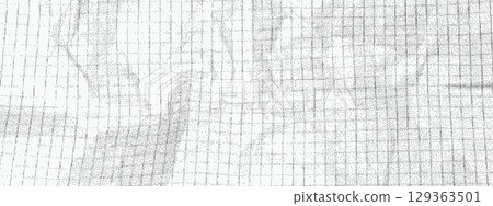 Vintage Notebook Paper Texture - Torn Grid Page with Crumpled Background for Journals, School Notes or Craft Designs. Vector Abstract Backdrop Vintage Notebook Paper Texture - Torn Grid Page with Crumpled Background for Journals, School Notes or Craft Designs. Vector Abstract Backdrop 129363501