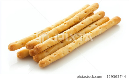 Traditional Italian Appetizer Breadstick Known As Grissini Traditional Italian Appetizer Breadstick Known As Grissini 129363744