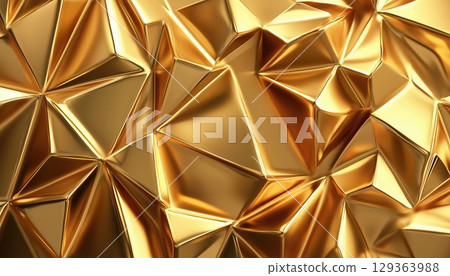 Golden Wall Art 129363988