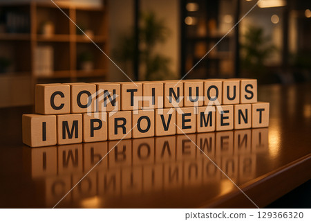 Continuous Improvement Strategies for Long Term Business Success and Growth. Business growth concept. Continuous Improvement Strategies for Long Term Business Success and Growth. Business growth concept. 129366320