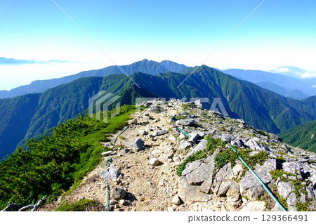 中央阿爾卑斯山脈和通往宇都木山的橫斷路線 中央阿爾卑斯山脈和通往宇都木山的橫斷路線 129366491