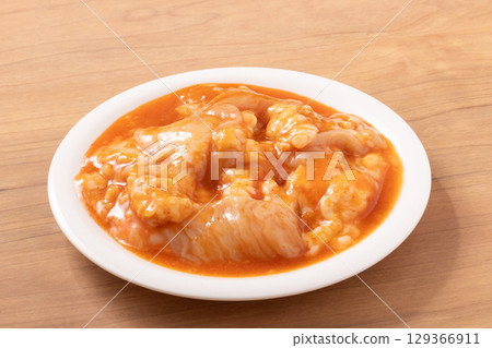 Beef intestines (gochujang flavor) Beef intestines (gochujang flavor) 129366911