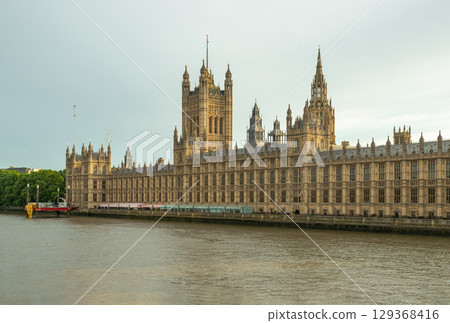 Palace of Westminster (the Houses of Parliament) It serves as the meeting place for both the House of Commons and the House of Lords is situated in Westminster. 129368416