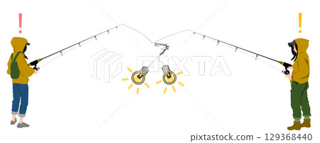 激發靈感的插圖 129368440