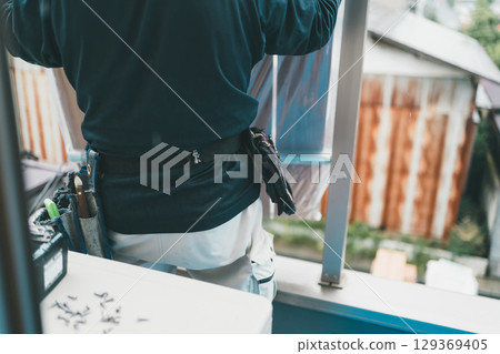 Balcony renovation 129369405