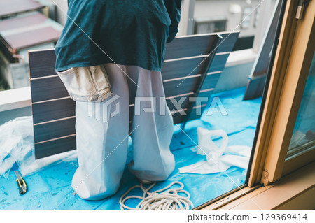 Balcony renovation Balcony renovation 129369414
