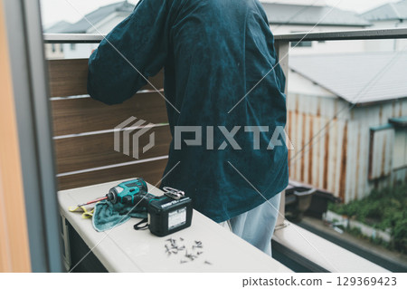 Balcony renovation Balcony renovation 129369423
