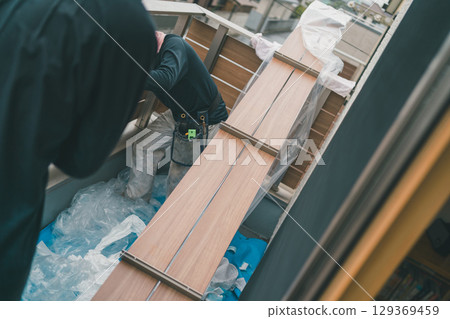 Balcony renovation Balcony renovation 129369459