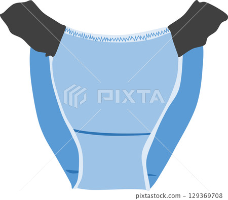 Illustration of pants 129369708