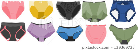 褲子插圖集 129369723