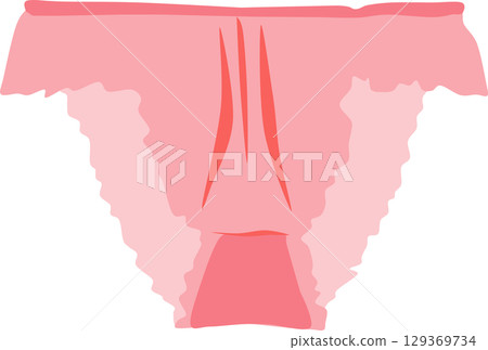 Illustration of pants Illustration of pants 129369734