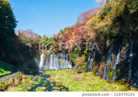 Shiraito Falls (Autumn) 129370103
