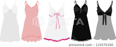 嬰兒娃娃插圖集 129370380