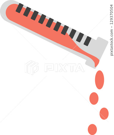 Experimental graphic material illustration Experimental graphic material illustration 129370504