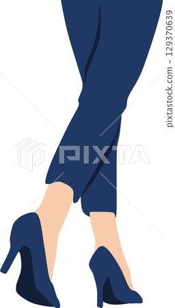 高跟鞋圖形插圖 高跟鞋圖形插圖 129370639
