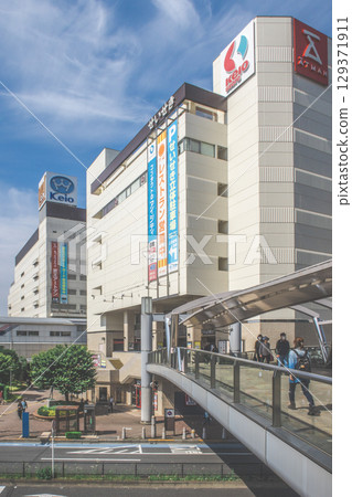 Scenery in front of the station: Seiseki-Sakuragaoka Station (Tokyo) 129371911