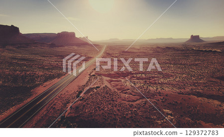 舊美國風景攝影 129372783