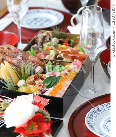 Hand-made rice dishes Hand-made rice dishes 129372877