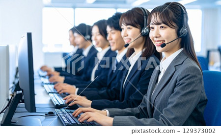 呼叫中心運營商 129373002