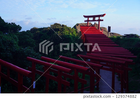 紅色鳥居元乃隅神社 310 129374882