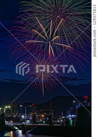 Hiroshima Prefecture Kure Marine Fireworks Festival: View from Alley Karasujima Hiroshima Prefecture Kure Marine Fireworks Festival: View from Alley Karasujima 129375813