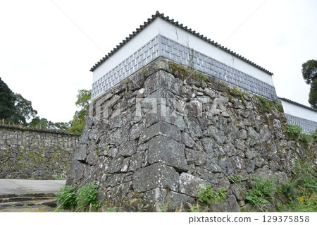 View of Hitoyoshi Castle (Kumamoto Prefecture) 129375858