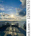 Sunset over the Aegean Sea 129376370