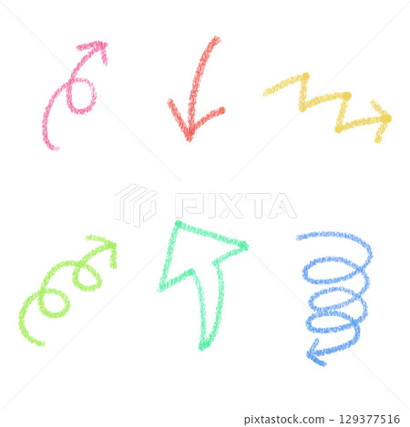 Various colorful arrows Various colorful arrows 129377516