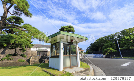 從故宮前的廣場看到的摩天大樓 129379137