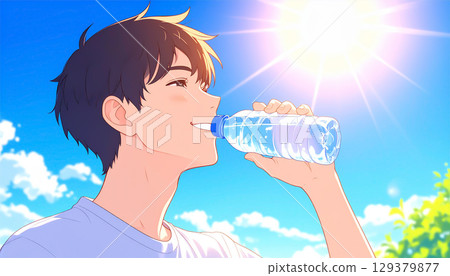 水化的圖像 水化的圖像 129379877