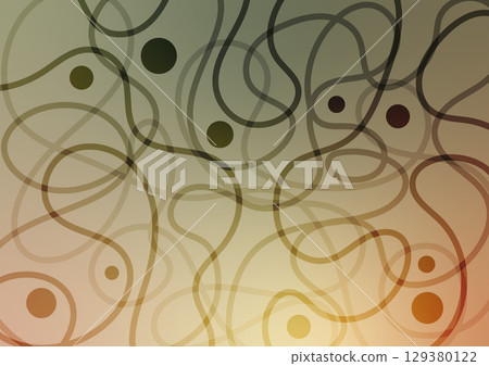 Brown curve wave line graphic presentation 129380122