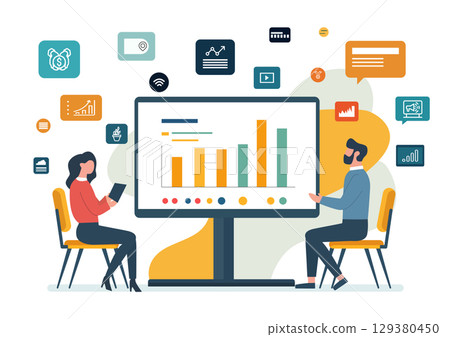 Flat design modern vector illustration concept... - Stock Illustration ...