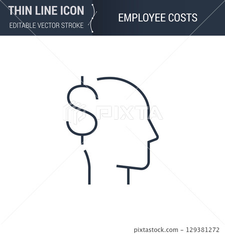 Employee Costs Icon 129381272