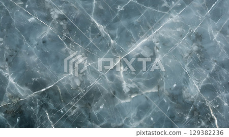 Elegant blue marble texture with striking veins for interior design and decor ideas 129382236